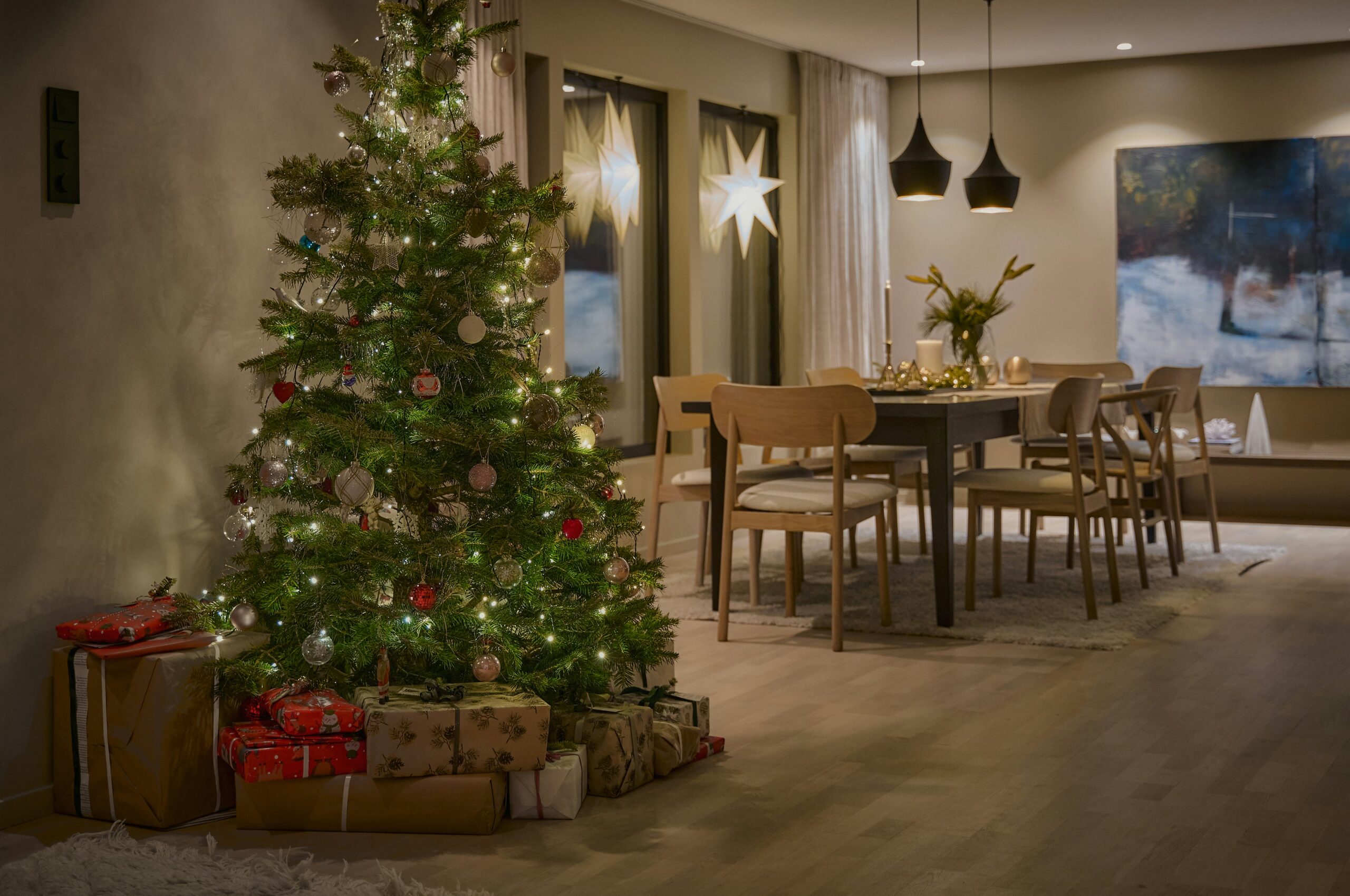 クリスマスの自宅イメージ画像