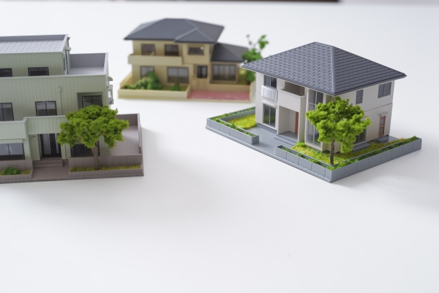 住宅模型の写真