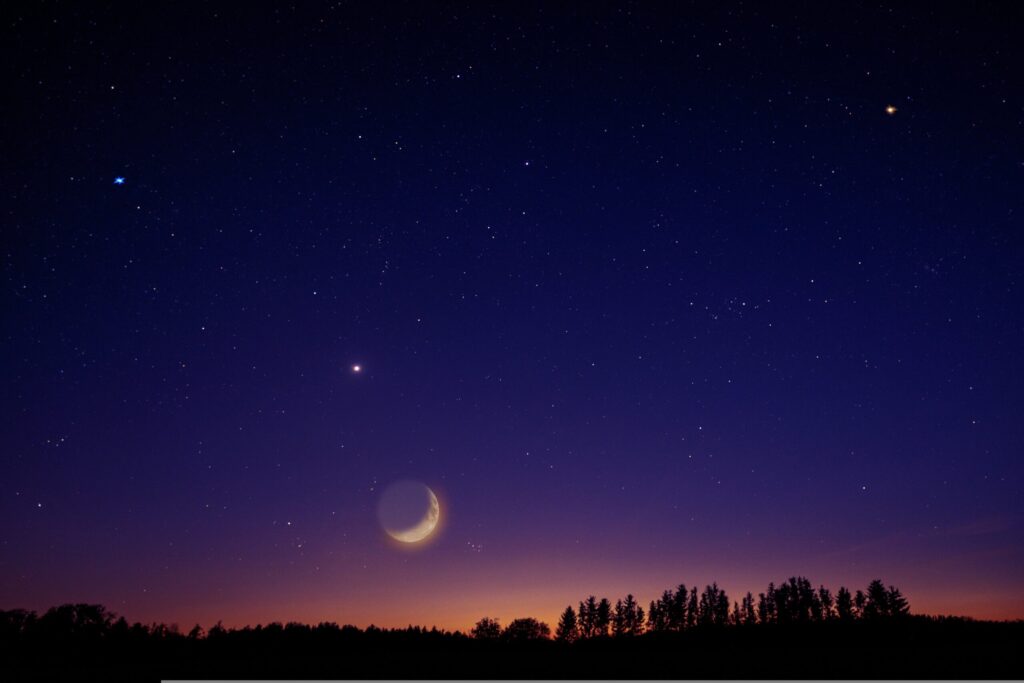 夜空の画像