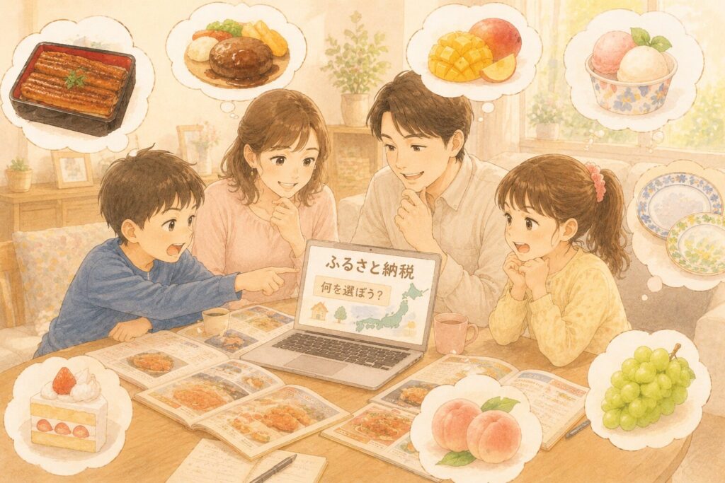 家族で選ぶふるさと納税イメージ画像